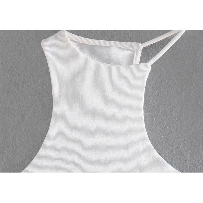 Dam Spaghetti Top Casual Polyester 4