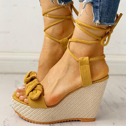 Variant image for Kvinnors Kil Sandal Mönstrad PU med Ankelrem-4