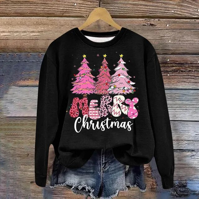 Dam Tröja Avslappnad Design 100% Bomull 6