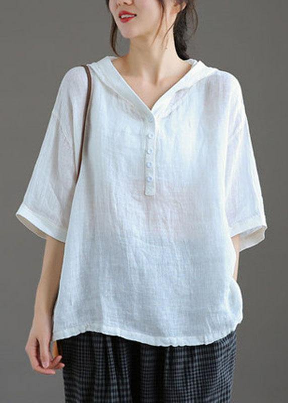 Kvinnors Blusklänning Avslappnad Design Högkvalitativ Bomull-2