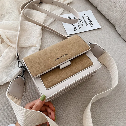 Damväska Crossbody Justerbar Rem Matt Syntetiskt Material-1