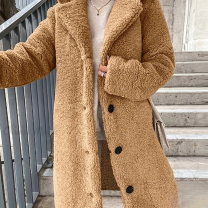 Variant image for Kvinnors Vinterklänning Långärmad Polyester Elegant Design-13