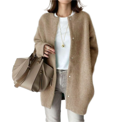 Variant image for Dam Kappa Ull Vinterkappa med Knappar-1