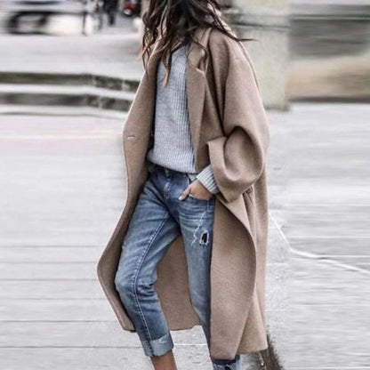 Variant image for Dam Trenchcoat Vinter Elegant Kvalitet Isolerad Tyg-8