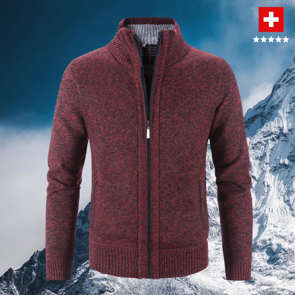 Herrar Vinterväst Klassisk Design Högkvalitativ Polyester 6