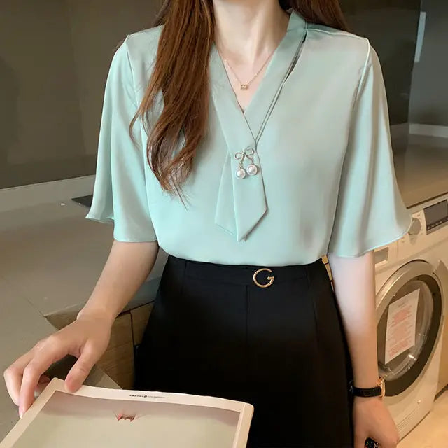 Kvinnors Kemi Klänning Elegant Polyester 1