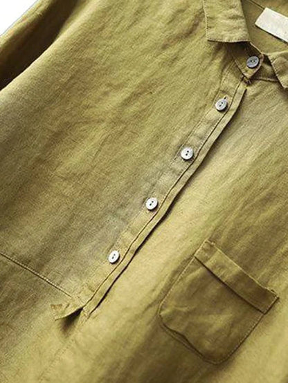 Kvinnors Långärmad Skjorta Elegant Mjukt Material 2