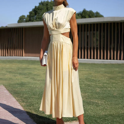 Kvinnors Klänning Skräddarsydd Elegant Högkvalitativt Tyg-5