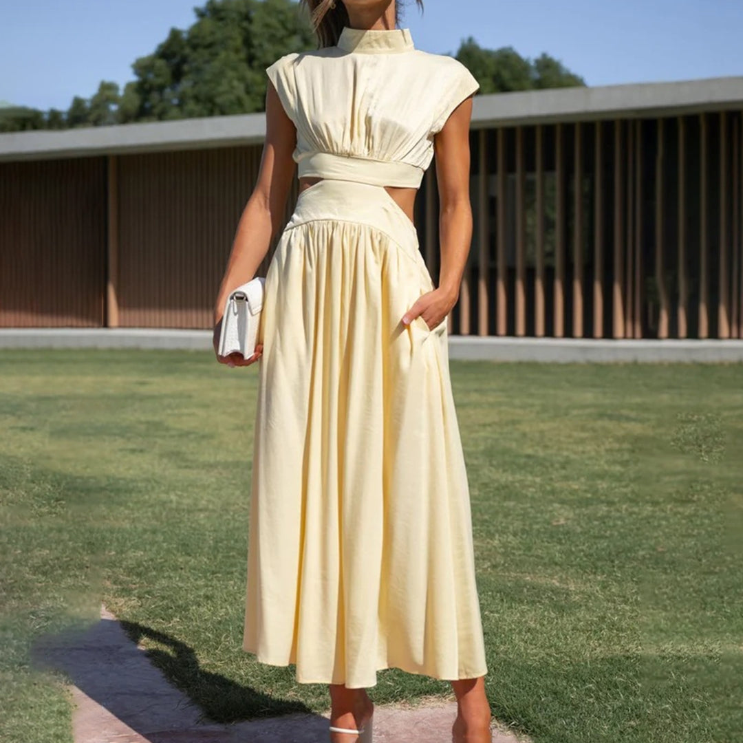 Variant image for Kvinnors Klänning Skräddarsydd Elegant Högkvalitativt Tyg-1