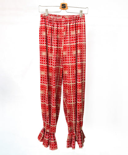 Variant image for Dam Byxor Med Resår I Midjan Snygga Mönster Polyester-2