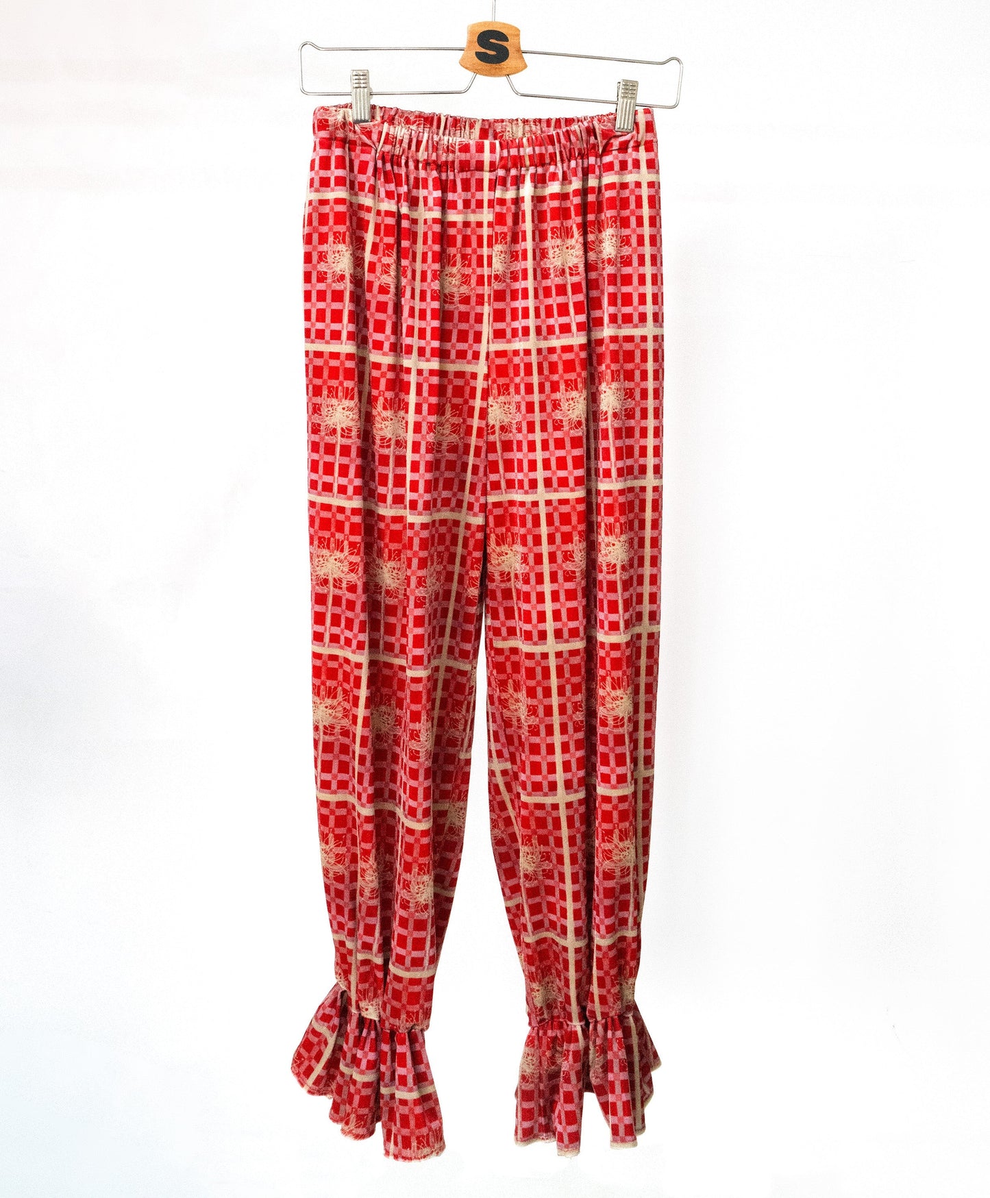 Dam Byxor Med Resår I Midjan Snygga Mönster Polyester-2