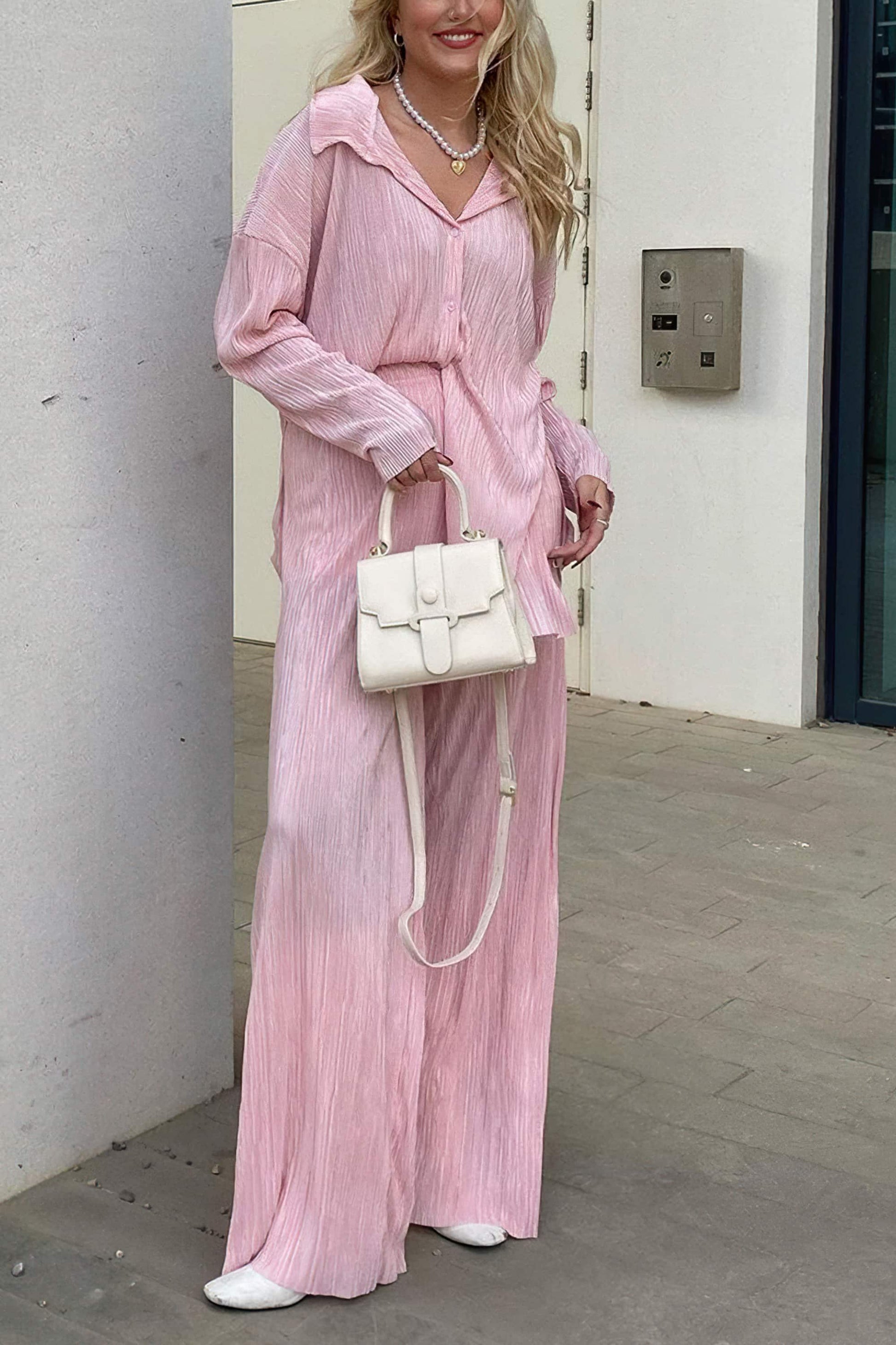 Dam Fritidsdräkt Slim Fit Hålmönster Andningsbar Vävmaterial 10