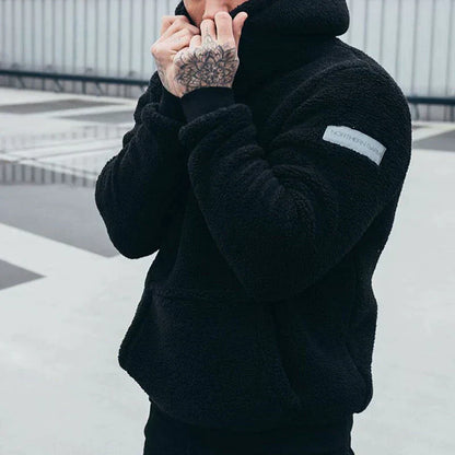 Variant image for Damer Hoodie Långärmad Plysch Avslappnad Passform-7