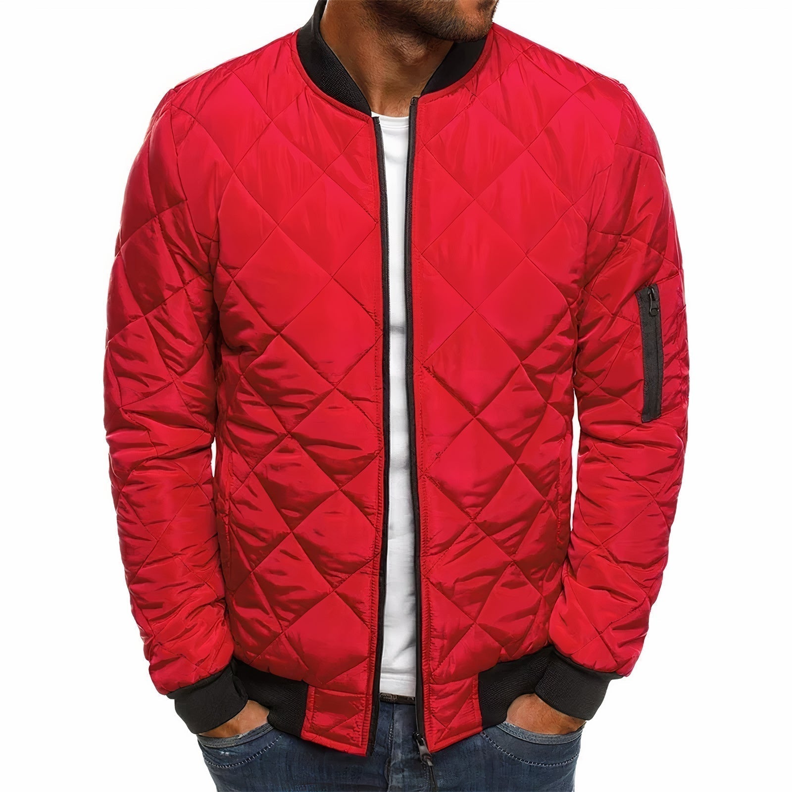 Damjacka Stepp Modern Design Lätt Material-5