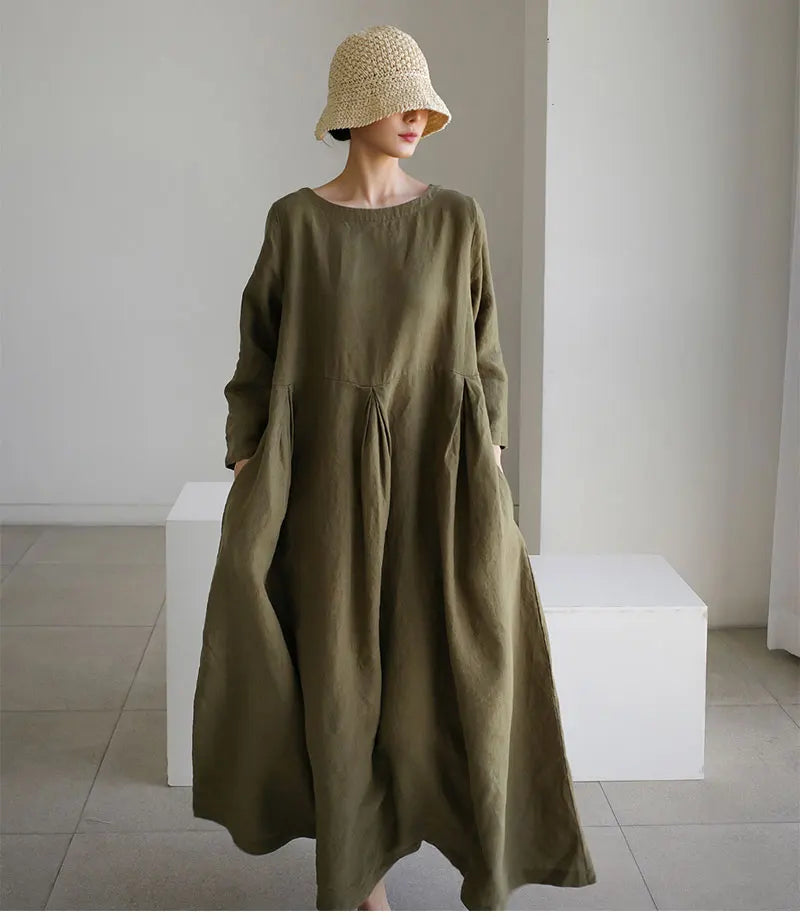 Variant image for Dam Fickklänning Lätt Bomull med Lapptäcke-25