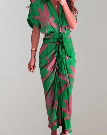 Långklänning Dam Skräddarsydd Mjuk Tyg för Fest och Bröllop-5