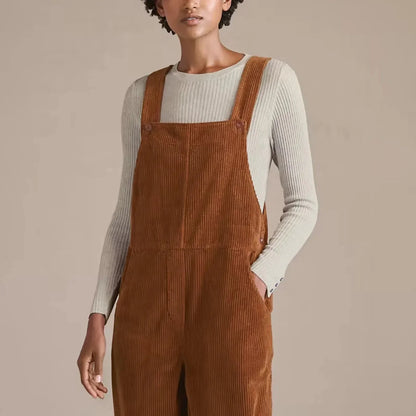 Dam Jumpsuit Ärmlös Lyxig Sladd-2