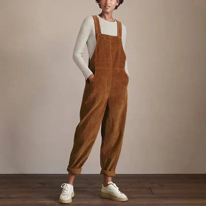 Dam Jumpsuit Ärmlös Lyxig Sladd-1