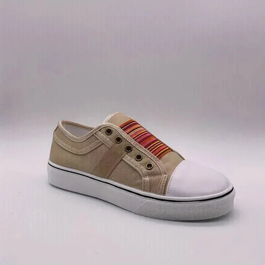 Kvinnors Sneakers Sportig Design PU Med Luftkuddar-1