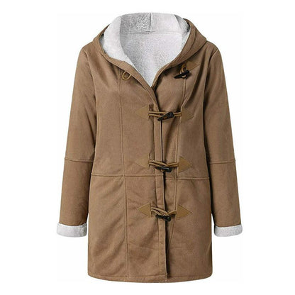 Kvinno Kappa Varm Mokka Polyester Elegant Stil 4