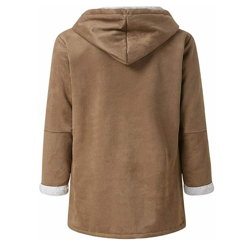 Kvinno Kappa Varm Mokka Polyester Elegant Stil 5
