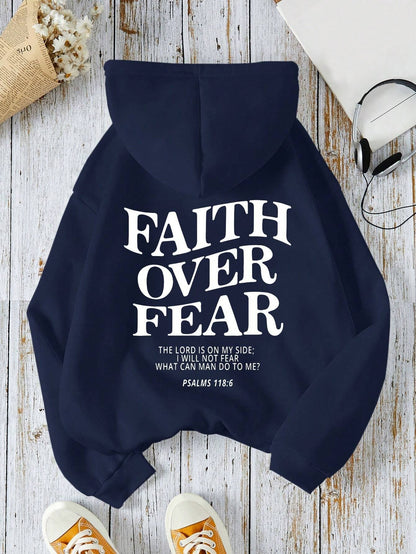 Lång Hoodie Dam Avslappnad Polyester med Justerbar Huva-1