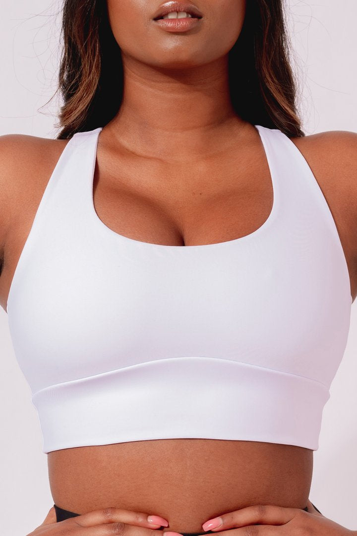 Dam T-back Skördetopp Mjuk Tyg-1