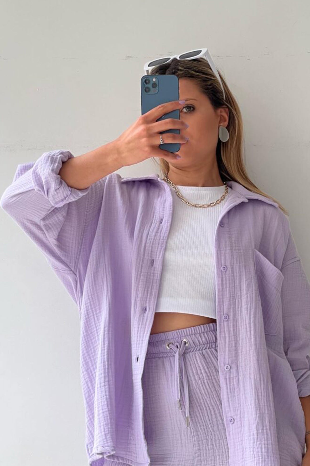 Variant image for Dam Skjorta Långärmad Elegant Polyester-16