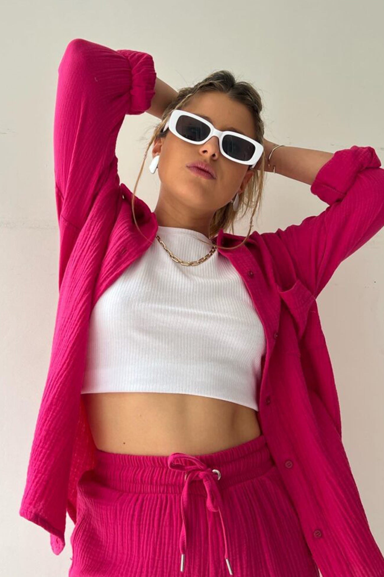 Variant image for Dam Skjorta Långärmad Elegant Polyester-6