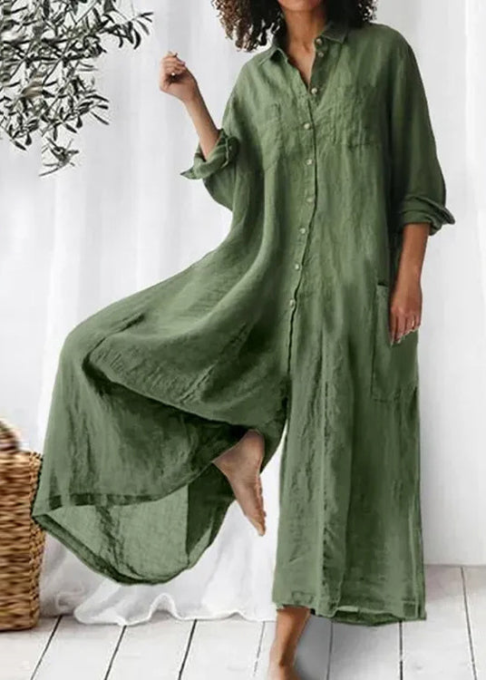 Damklänning Vintageinspirerad Högkvalitativt Tyg-4