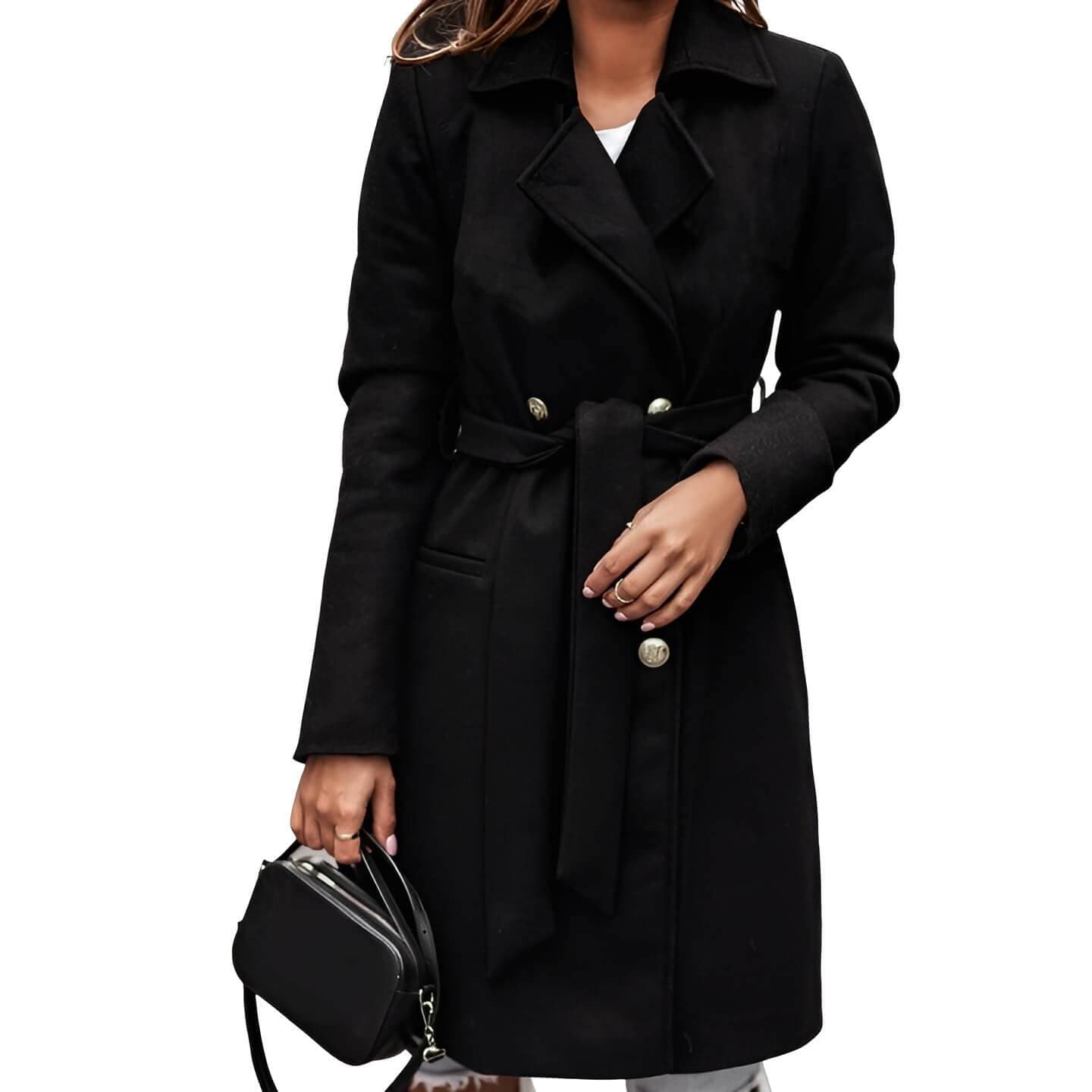 Dam Regnjacka Klassisk Bomull Vattenavvisande-6