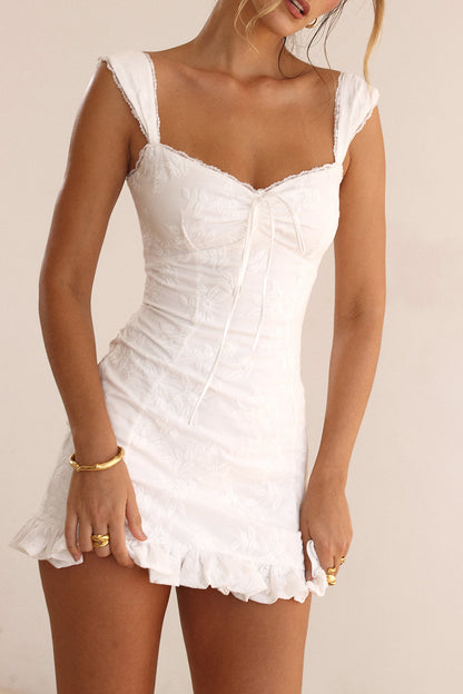 Dam Miniklänning Glittrig Elegant Polyester-3