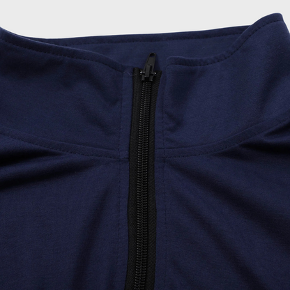 Herrjacka Vinter Polyester Låg Krage med Dragkedja-5