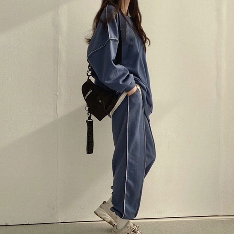 Kvinnors Överdimensionerad Jumpsuit Mjuk Andningsbar Tyg-3