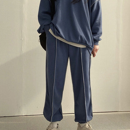 Kvinnors Överdimensionerad Jumpsuit Mjuk Andningsbar Tyg-2