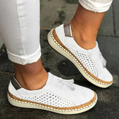 Dam Sommarskor Bekväm Lättviktig Design Syntet och Textil-4