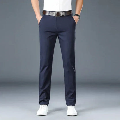 Herrbyxor Modern Stil Andningsbart Material-5