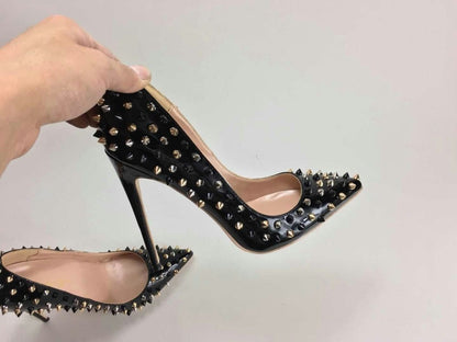 Dam Stilettskor Mary Jane Läder Mycket Hög Klack-3