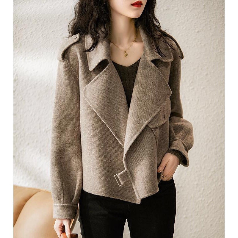 Kort Jacka Dam Lös Stil Modern Polyester 5