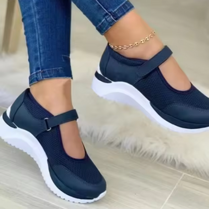 Kvinnors Sneakers Ortopedisk Design Textil Syntet-2