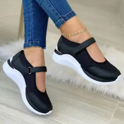 Kvinnors Sneakers Ortopedisk Design Textil Syntet-3