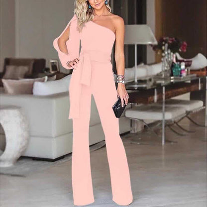 Dam Overall Elegant Design Mjuk Tyg för Bröllop och Formella Tillfällen-6