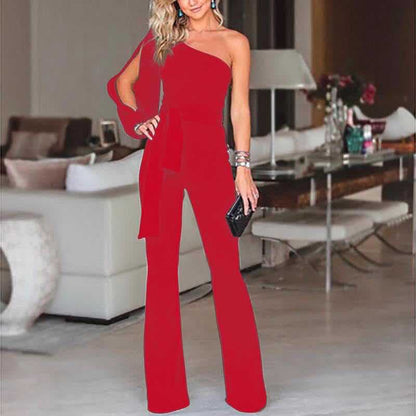 Dam Overall Elegant Design Mjuk Tyg för Bröllop och Formella Tillfällen-4