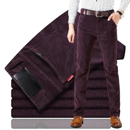 Variant image for Herr Jeans Klassiska Corduroy Traditionell Passform Högkvalitativt Sladdtyg-36