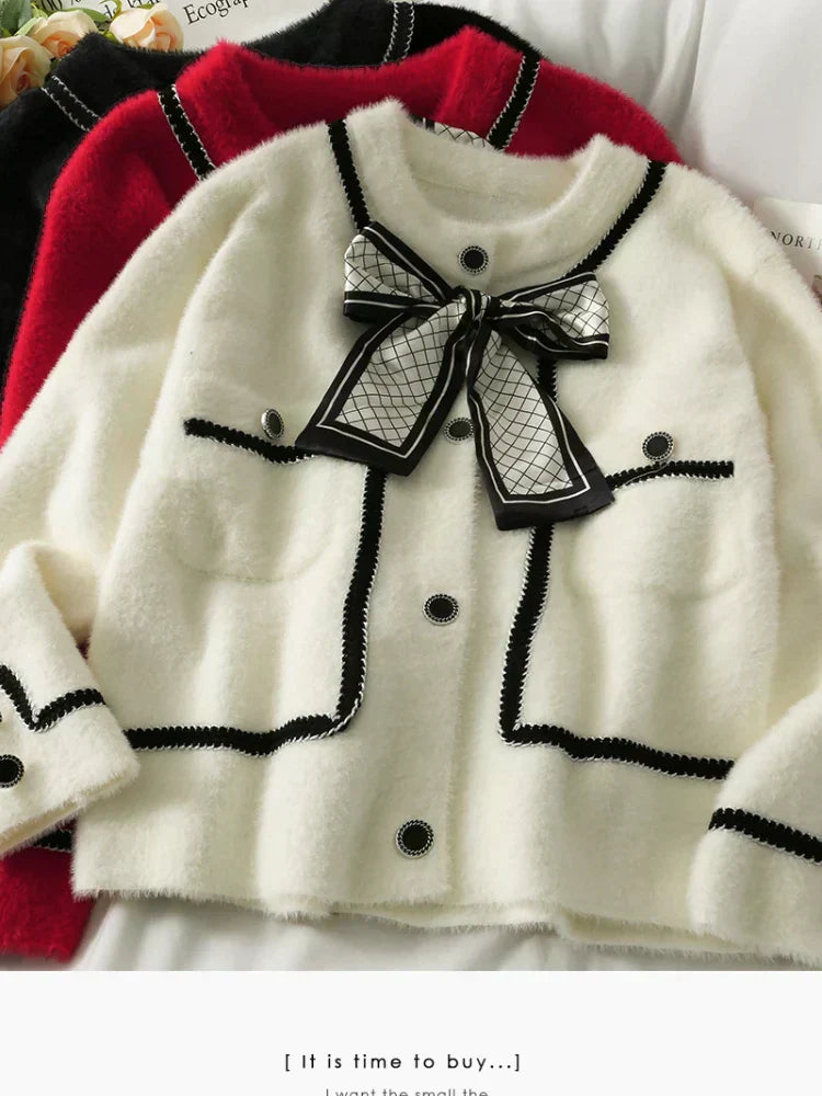 Dam Kofta Klassisk Stil 100% Akryl-2