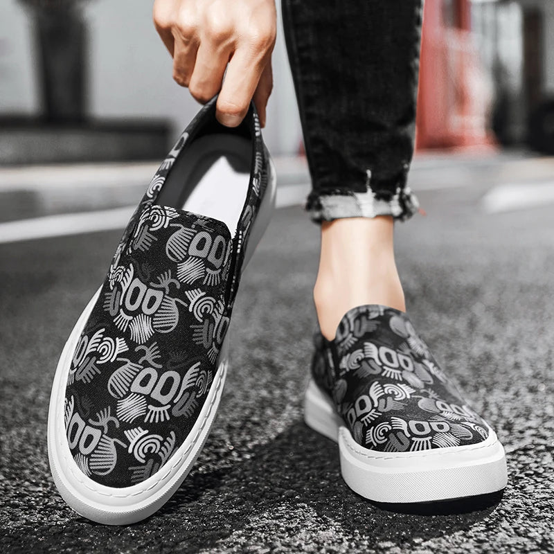 Variant image for Dam Sneakers Färgglad Slip-On Duk-12