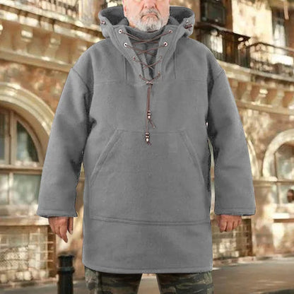 Variant image for Hoodie Män Med Huva Mjuk Fleece Vindavvisande Komfortabel Design-55