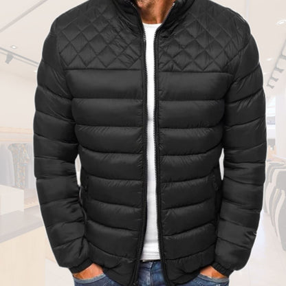 Variant image for Herrjacka Vinter Buffertjacka Klassisk Design Polyester-7