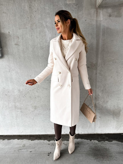 Kvinnors Blazer Modern Stil Högkvalitativt Tyg-2