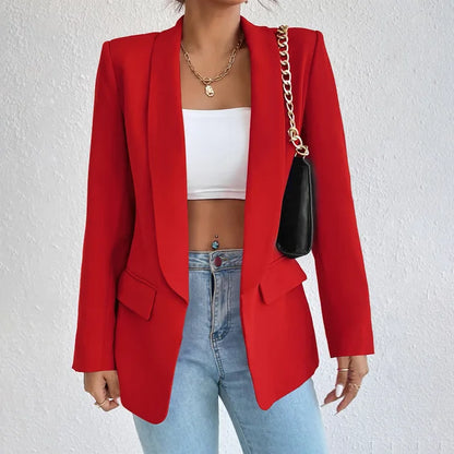 Eleganter Damen Blazer aus Hochwertigem Material – Vielseitige Passform für Büro und Freizeit, Erhältlich in S, M, L, XL 12